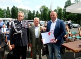 ZŁOTALOTKA DLA  Ś.P. ZDZISŁAWA MAJEWSKIEGO; ODBIERA  INSTR. PIL. MIECZYSŁAW PRZYBYLSKI
